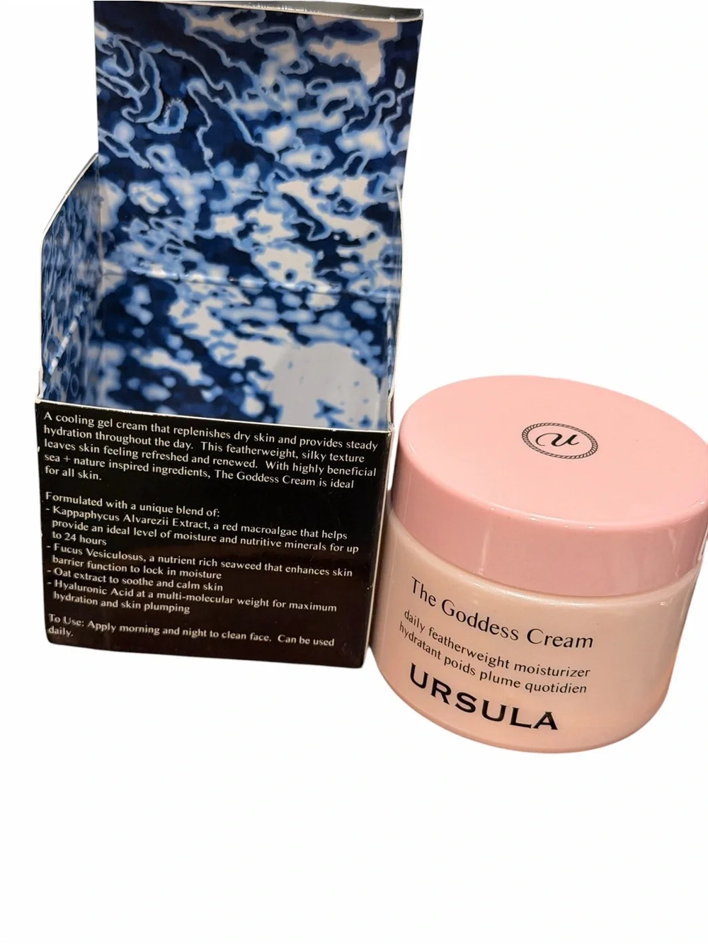 Ursula The Goddess Cream Daily Featherweight Moisturizer‎ 1.69 fl oz Cooling